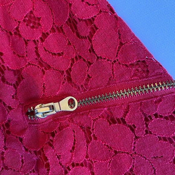 Red Lace dress. - Picture 3 of 5